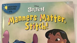 Reading manners matter stitch today🥳 [upl. by Sallee]