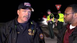 NEWS CONFERENCE  Polk County officials give an update on brush fire at 5am on Thursday [upl. by Hanus]