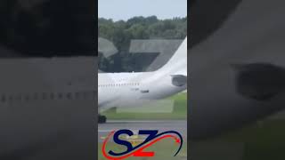 Airbus A300600 Iranair at Hamburg Airport shorts short shortvideo shorstvideo [upl. by Wilscam]