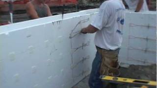 LiteForm Insulating Concrete Forms  Fast Track to Frost Footing Construction [upl. by Noeruat]