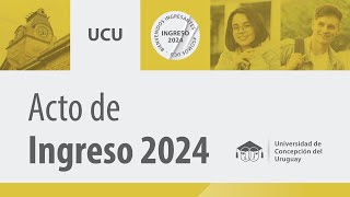 ACTO DE INGRESO 2024 [upl. by Ablem233]