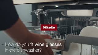 How do you fit wine glasses in the dishwasher [upl. by Lindie717]