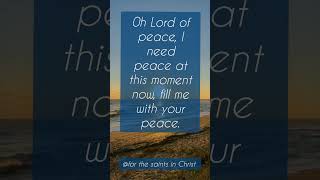 10second prayer for peace [upl. by Ledah]