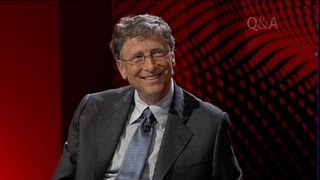 A QampA Audience With Bill Gates [upl. by Merfe]