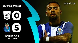 Resumo Vilaverdense 05 FC Porto B  Liga Portugal SABSEG  sport tv [upl. by Nudnarb]