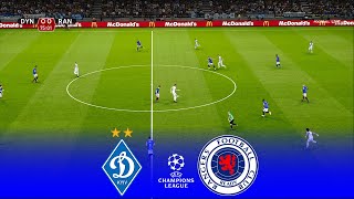 DYNAMO KYIV vs RANGERS  UEFA Champions League 20242025 Third Qualifying Round 1st leg [upl. by Ahsenak]