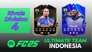 RIVALS DIV 4  EA FC25 ULTIMATE TEAM INDONESIA [upl. by Nylarac]