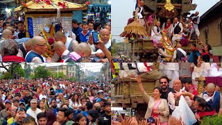 Kathmandu SETO MACHHINDRANATH JATRA Celebration Scenes from HEART of Capital City of Nepal🇳🇵 2024 [upl. by Nishom]