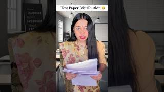 Exam Paper Distribution  SCHOOL Days 🤣 comedy funny youtubeshorts school viral [upl. by Macintyre83]