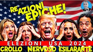 Sinistrati Svalvolati  Trump vince e la sinistra sclera reazioni da ridere [upl. by Yraccaz]