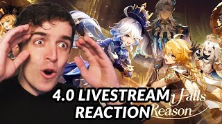 FONTAINE IS FANTASTIC 40 LIVESTREAM REACTION  Genshin Impact [upl. by Anna]