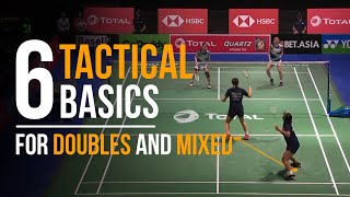 Badminton Tactics Basic Strategies for Doubles and Mixeddoubles  with Gronya Somerville [upl. by Aubreir]