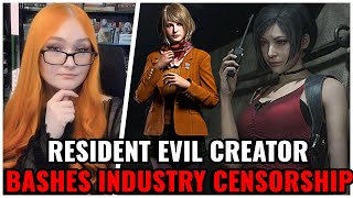 Resident Evil Creator BASHES Industry Censorship Games Are Rated For A REASON [upl. by Ansilma]