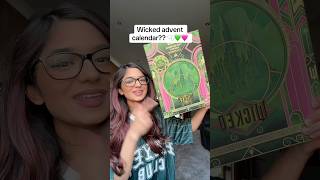 😱 UNBOXING THE OFFICIAL WICKED ADVENT CALENDAR [upl. by Aurea]