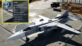 Major Changes To Orion Radar of Su24 War Thunder Firebirds Dev Server [upl. by Sand648]