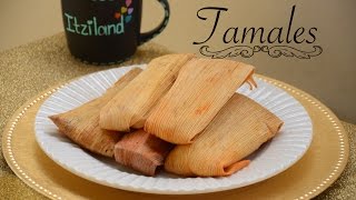 TAMALES MEXICANOS ROJOS Y VERDES [upl. by Llahsram]