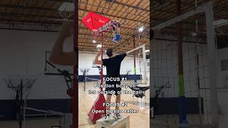 Volleyball Lesson with AcuSpike Team Trainer for BETTER Spiking Technique [upl. by Aliac]