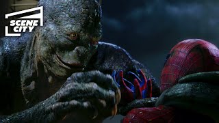 The Amazing SpiderMan SpiderMan vs Lizard Final Fight HD MOVIE CLIP  With Captions [upl. by Annuahsal]