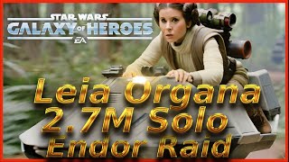 100 Success Leia Organa 27M solo  Endor Speeder Bike Raid [upl. by Ocirrej845]