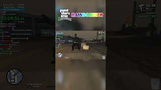 GTA San Andreas CoOp Rainbomizer Speedrun Fail gta sanandreas [upl. by Dorfman]