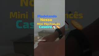 Moldes Mini Pão Mini Pão Francês Caseiro 🏠🥖🔥 [upl. by Richella]