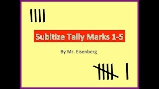 Subitize Practice wTally Marks 15 [upl. by Eliot]