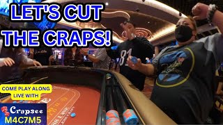 Inside the Casino Live Crapless Craps at the Sahara Casino in Las Vegas [upl. by Matlick]