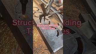 Structural Welding Techniques shorts construction [upl. by Ahsimin22]