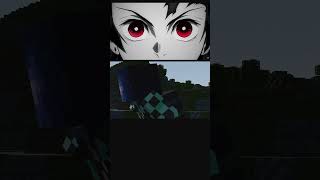 Demon Slayer S1 Opening in Minecraft minecraft demonslayer 3danimation 3d [upl. by Weissmann]