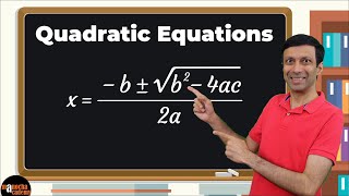 Quadratic Equations Class 10 [upl. by Cristiona]