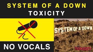 System Of A Down  Toxicity Instrumental  No Vocals Backing Track [upl. by Nonohcle408]