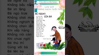 Bé ngoan của bà Tác giả Nguyễn Ngụy Anh Lưu giữ những trang sách tuổi thơ [upl. by Ynaiffit255]