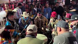 Pawnee YellowHorse Singers  Kinder Powwow 2024 FNL [upl. by Prebo]