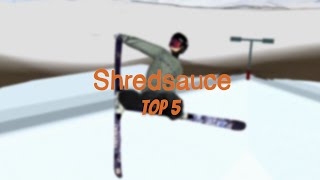 Shredsauce Top 5  My subscribers are INSANE [upl. by Ahsienek]