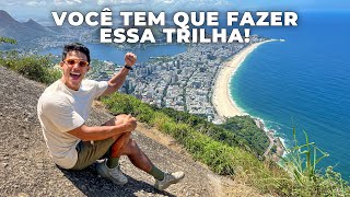 MORRO DOIS IRMÃOS  TRILHA com a MELHOR RECOMPENSA no RIO DE JANEIRO [upl. by Clerk370]