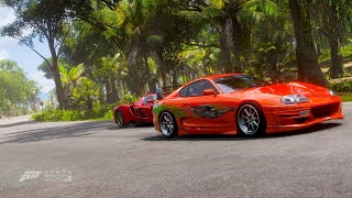 Supra mk4 vs Supra mk5 Highway Race challenge ft maalbro shorts short [upl. by Uzzia]