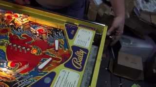 260 Repair of a home edition Bally FIREBALL Pinball Machinesome tips TNT Amusements [upl. by Anthia653]