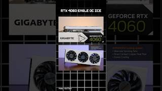 Meet all new Gigabyte RTX 4060 Eagle OC ICE 8GB [upl. by Jeanelle446]