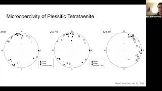 Plessite recording magnetic fields on planetesimals  Elias Mansbach  2021 MagIC Workshop 12021 [upl. by Nolahs236]