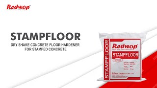 STAMPFLOOR  Dry Shake concrete floor hardener for stamped concrete [upl. by Campman]