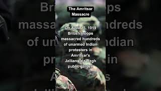 The Amritsar Massacre A Dark Day in Colonial India shorts [upl. by Airrat]