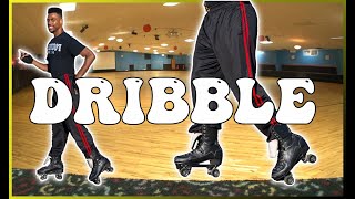 How to dribble on roller skates Pendulum Dribble [upl. by Aetnahc]