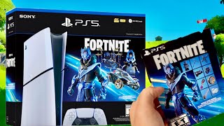 Redeeming Fortnite PS5 limited time exclusive Cobalt Star bundle ❄️ NEW [upl. by Colombi749]