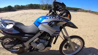 BMW F650gs Dakar offroad [upl. by Adnahc729]