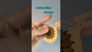 How to crochet the Bobble stitch shorts crochet [upl. by Nyledaj]