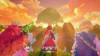 Visions of Mana  Launch Trailer [upl. by Belia]