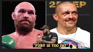 Oleksandr Usyk vs Tyson Fury 2022 Usyk beats this version of Fury [upl. by Ardnasal]