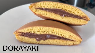 Dorayaki Recipe  Japanese Pancake  Street Food  Chocolate Stuffed Pancake  Easy Pancake [upl. by Innattirb951]