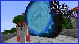 ANOTHER PLAYER JOINS THE LEVELING Minecraft Solo Leveling Mod Episode 4 [upl. by Aerdnas]