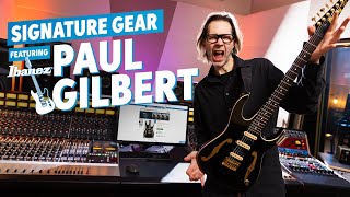 Paul Gilbert’s Signature Ibanez PGM50 A Firsthand Sonic Showcase [upl. by Etterrag]